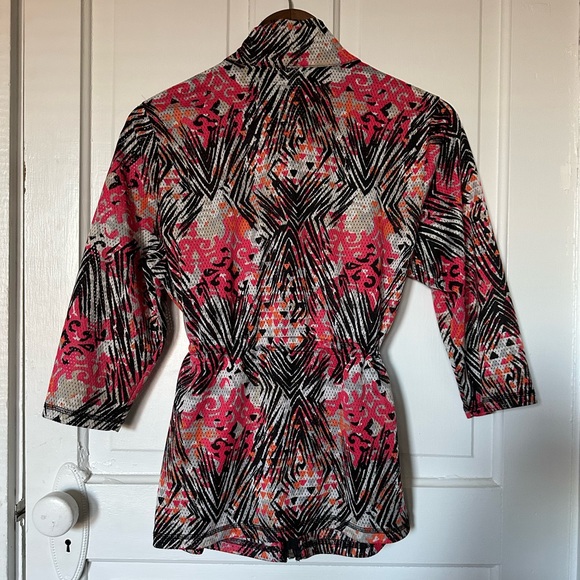 Christopher & Banks Mesh Athleisure Jacket - Women's Petite Medium - Picture 3 of 10